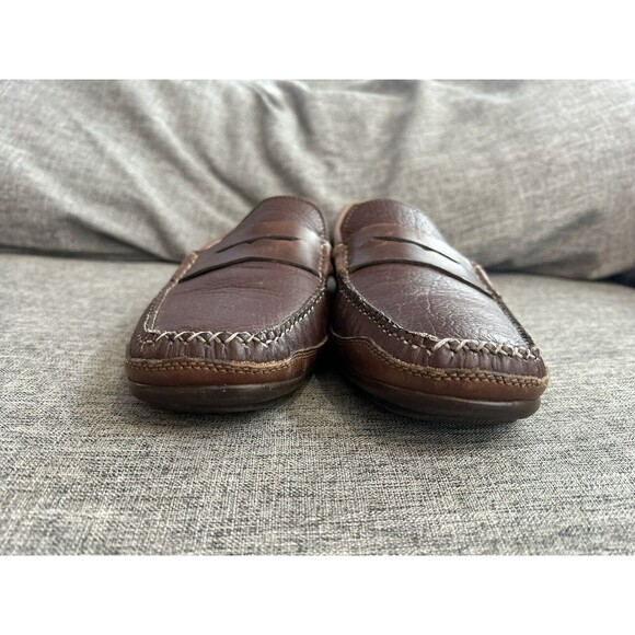 Neil M Leather Driving Loafers Mens Size 9 Two Tone Brown main image 8